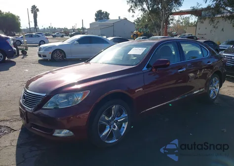 2008 Lexus Ls 460 L from USA, damaged, VIN JTHGL46F285026203